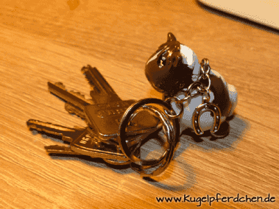 Kugelpferdchen Schlüsselanhänger