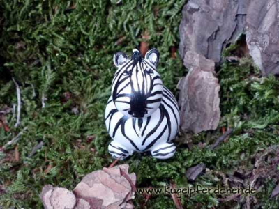 Preview: Kugel-Zebra Preview: Kugelzebra Skulptur