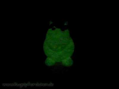 Preview: Große Einhorn-Schatztruhe nachtleuchtend