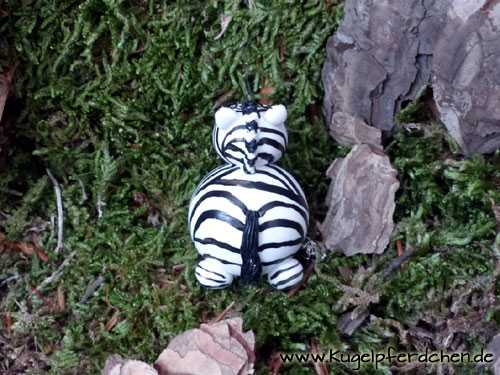 Kugelzebra Skulptur
