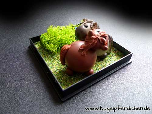 Kugelpferdchen nach Fotovorlage