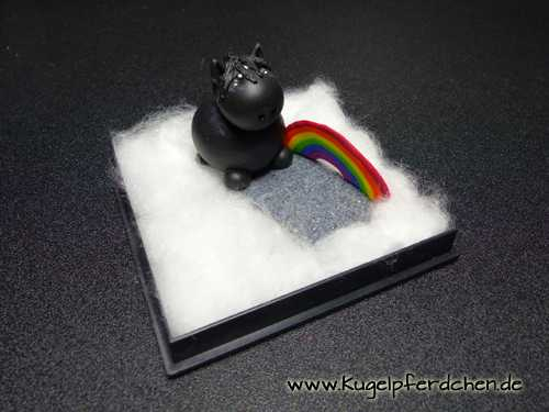 Beispiel für Regenbogebrücke mit Pferdchen