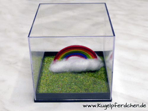 Beispiel für Regenbogen-Box mit Wolke