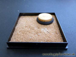 Bodenarbeits-Box 1 mit Podest auf Sand