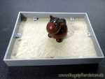 Beispiel für ein Kugelpferdchen in einer Dressurbox