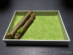 Natursprung-Box mitel mit Baumstamm
